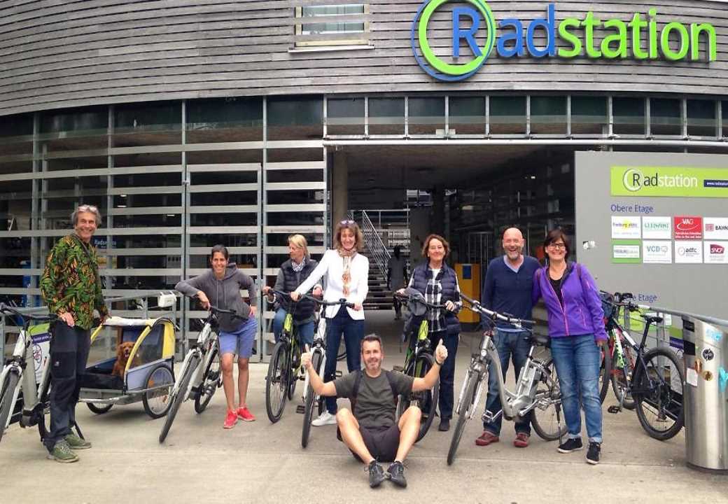 E-Bike Panorama Stadtführung Rundfahrt durch Freiburg